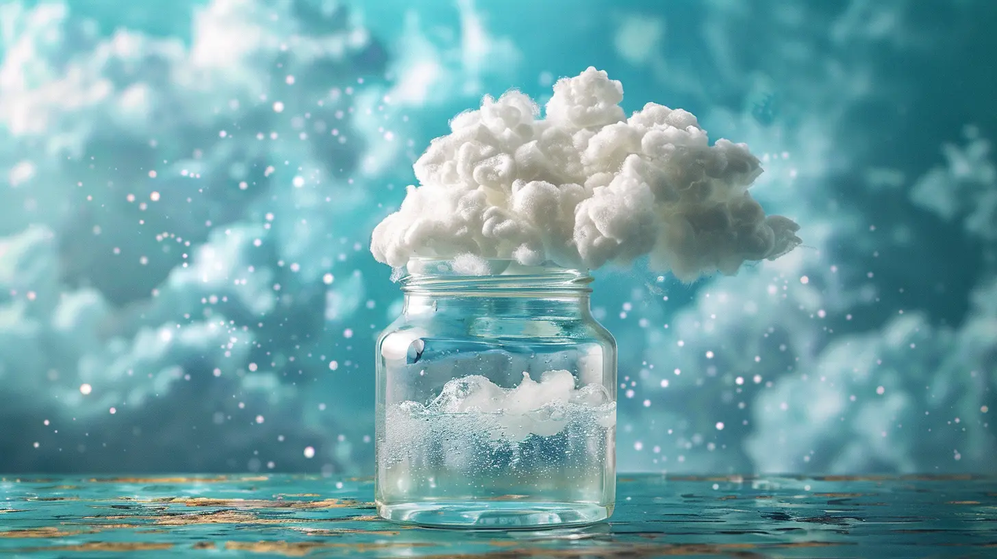 How to Create a Cloud in a Jar: A Simple Weather Experiment