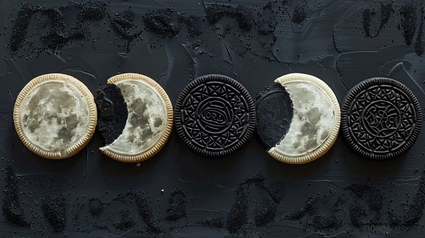 Investigating the Phases of the Moon with Oreo Cookies