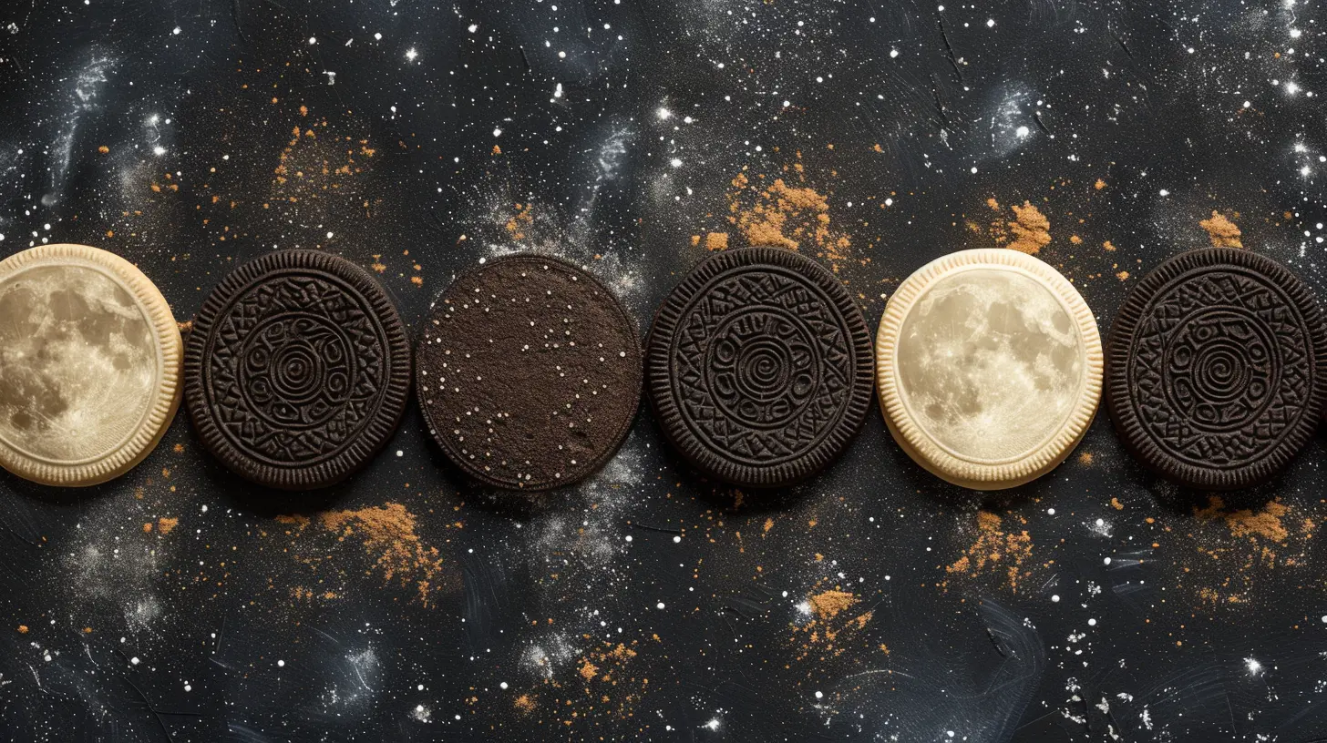 Investigating the Phases of the Moon with Oreo Cookies