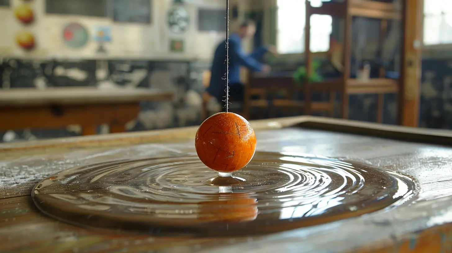 Learning About Inertia with a Homemade Pendulum