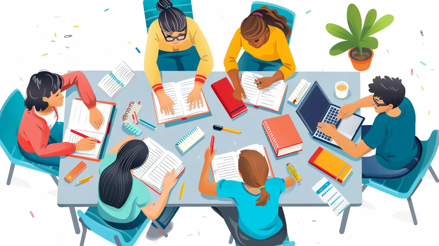 The Benefits of Collaborative Homework Sessions