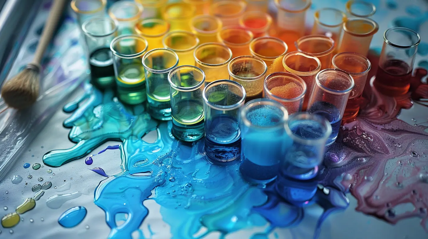 The Chemistry of Color: Using pH Indicators to Create Art