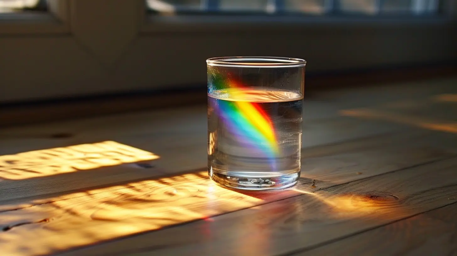 Understanding Light Refraction with DIY Rainbow Experiments