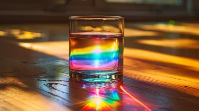 Understanding Light Refraction with DIY Rainbow Experiments