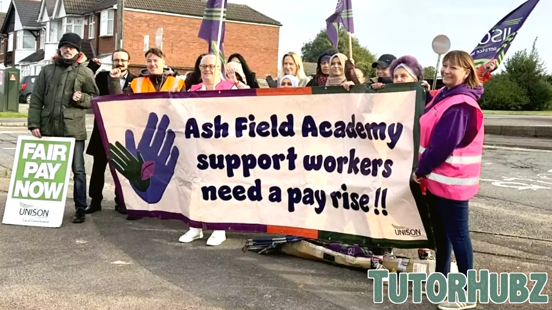 Education cuts provoke school strikes across England