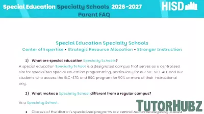 Houston ISD Draft Plan Proposes Sweeping Overhaul of Special Education Programs