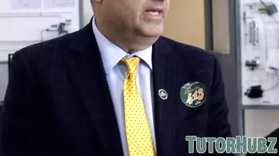 Setting an example: State education secretary tours Franklin Tech aviation program